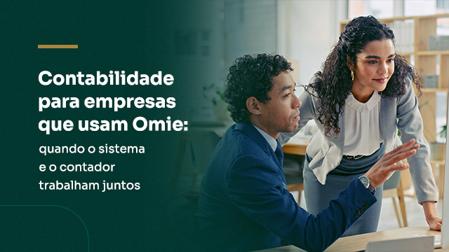 Contabilidade para empresas que usam Omie